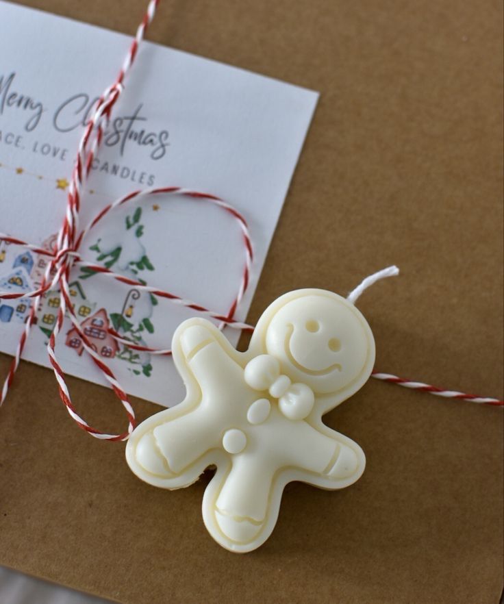 Gingerbread Man - bougie décorative