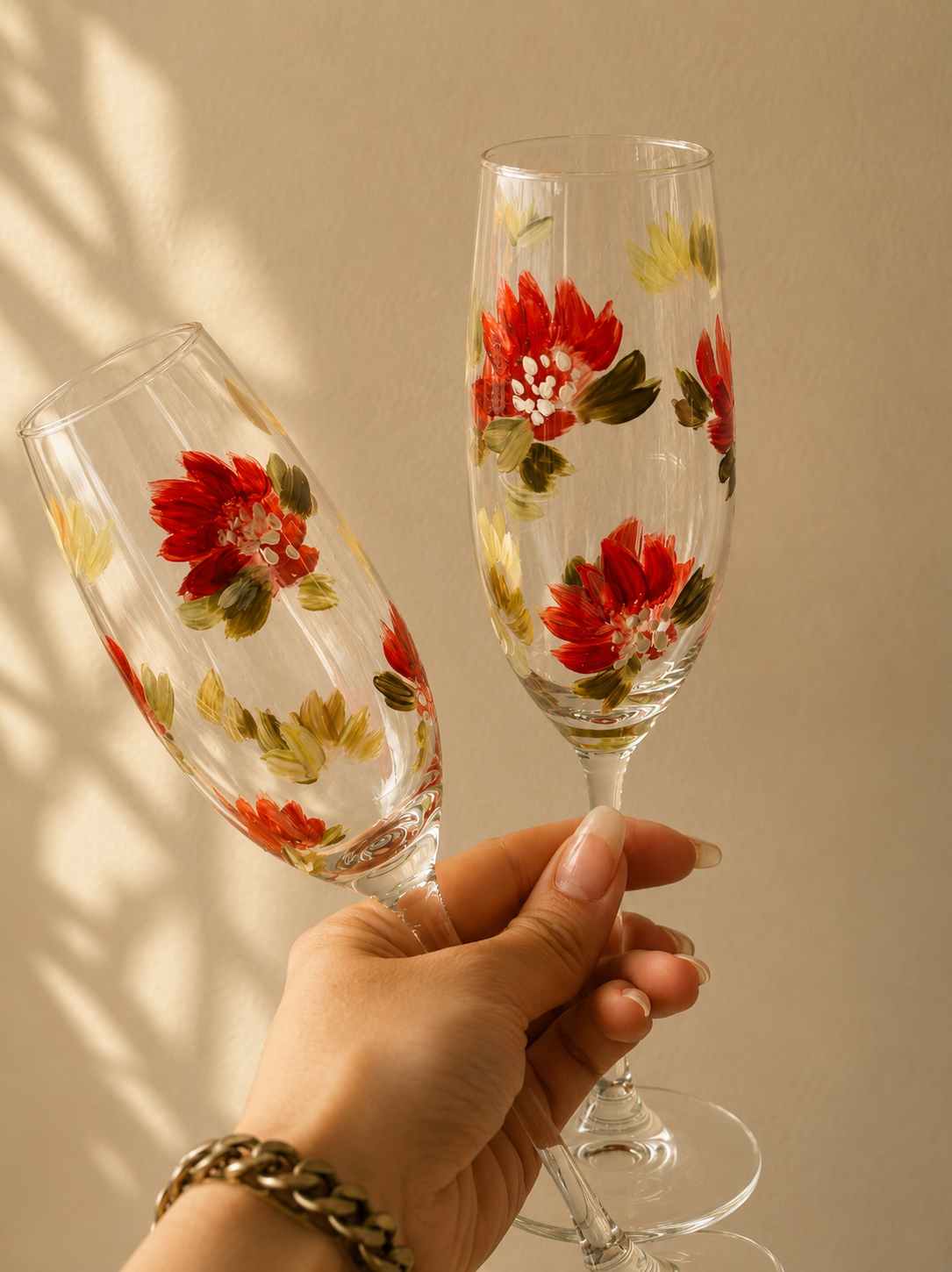 Coupe de dégustation - Peint à la main