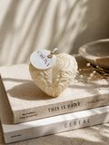 Le coeur antique - Bougie décorative