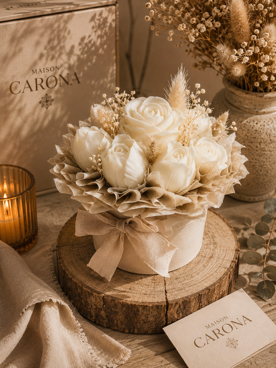 Mon bouquet fleuri - Collection Kraft