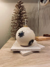 Boule de Noël Ornement - bougie décorative