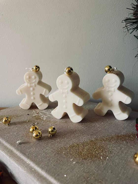 Gingerbreadman - bougie décorative