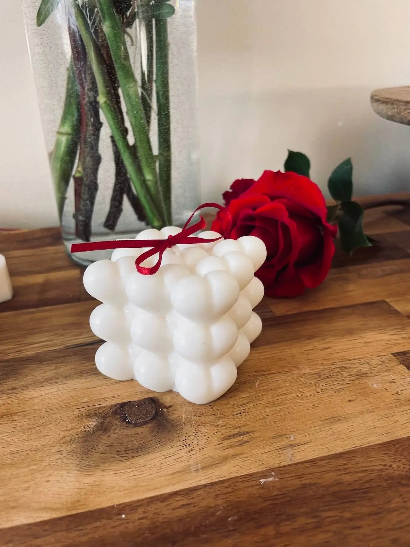 Bubble heart - Decorative candle