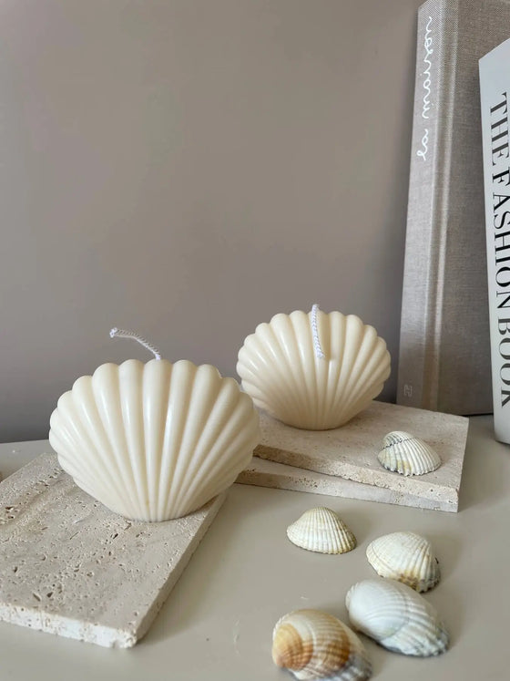 Shell - bougie décorative