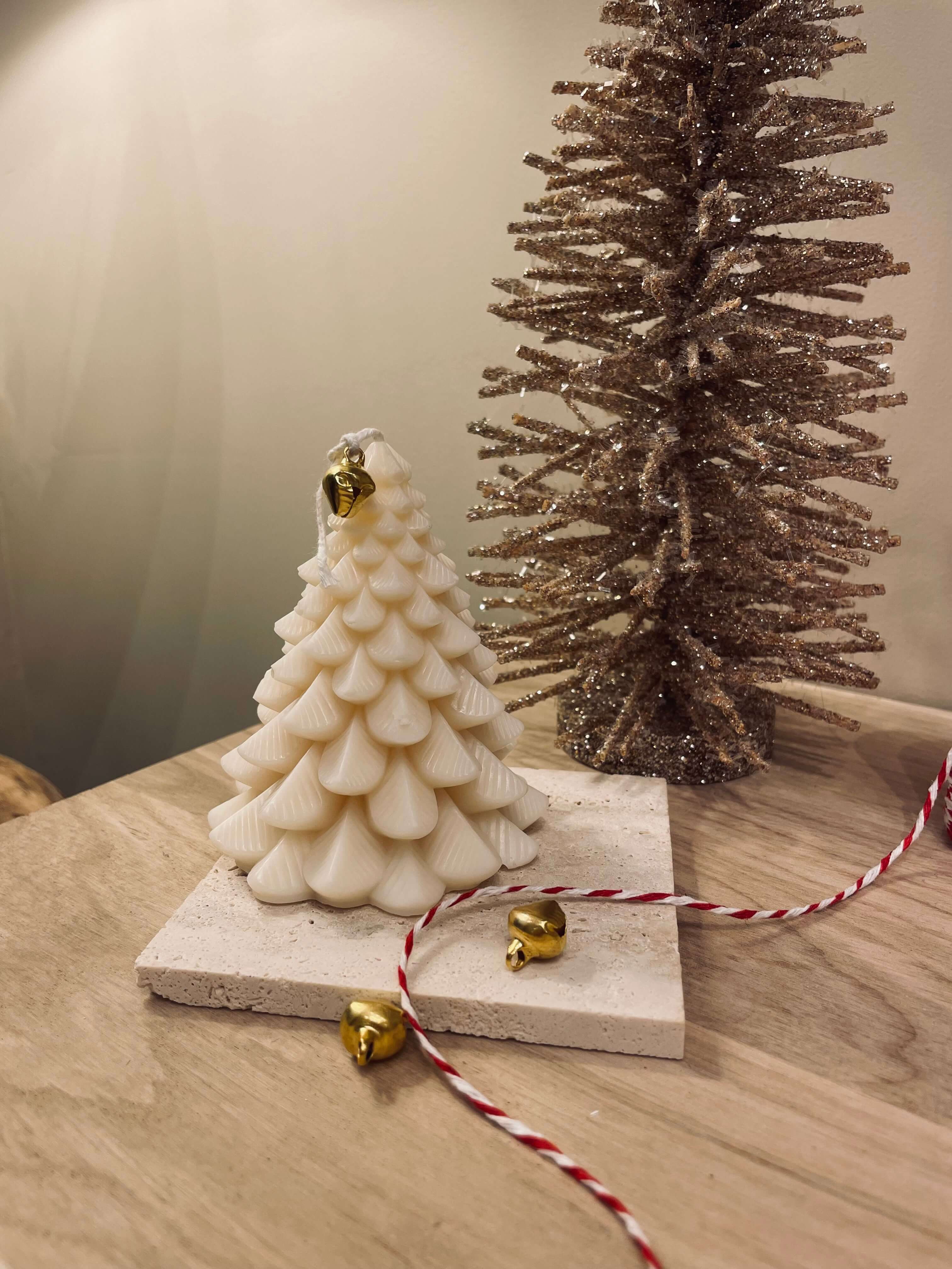 Sapin Ice - bougie décorative