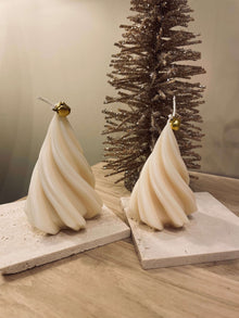  Sapin Torsade - bougie décorative