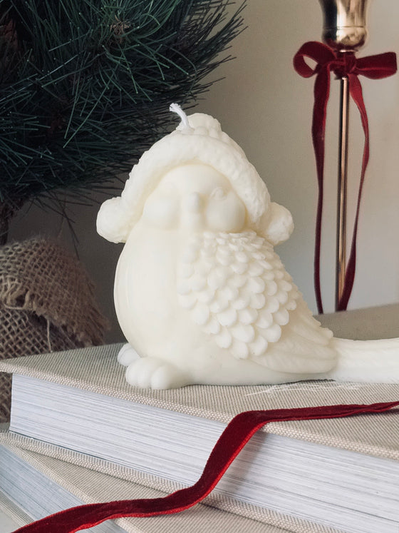 Snowbird - bougie décorative