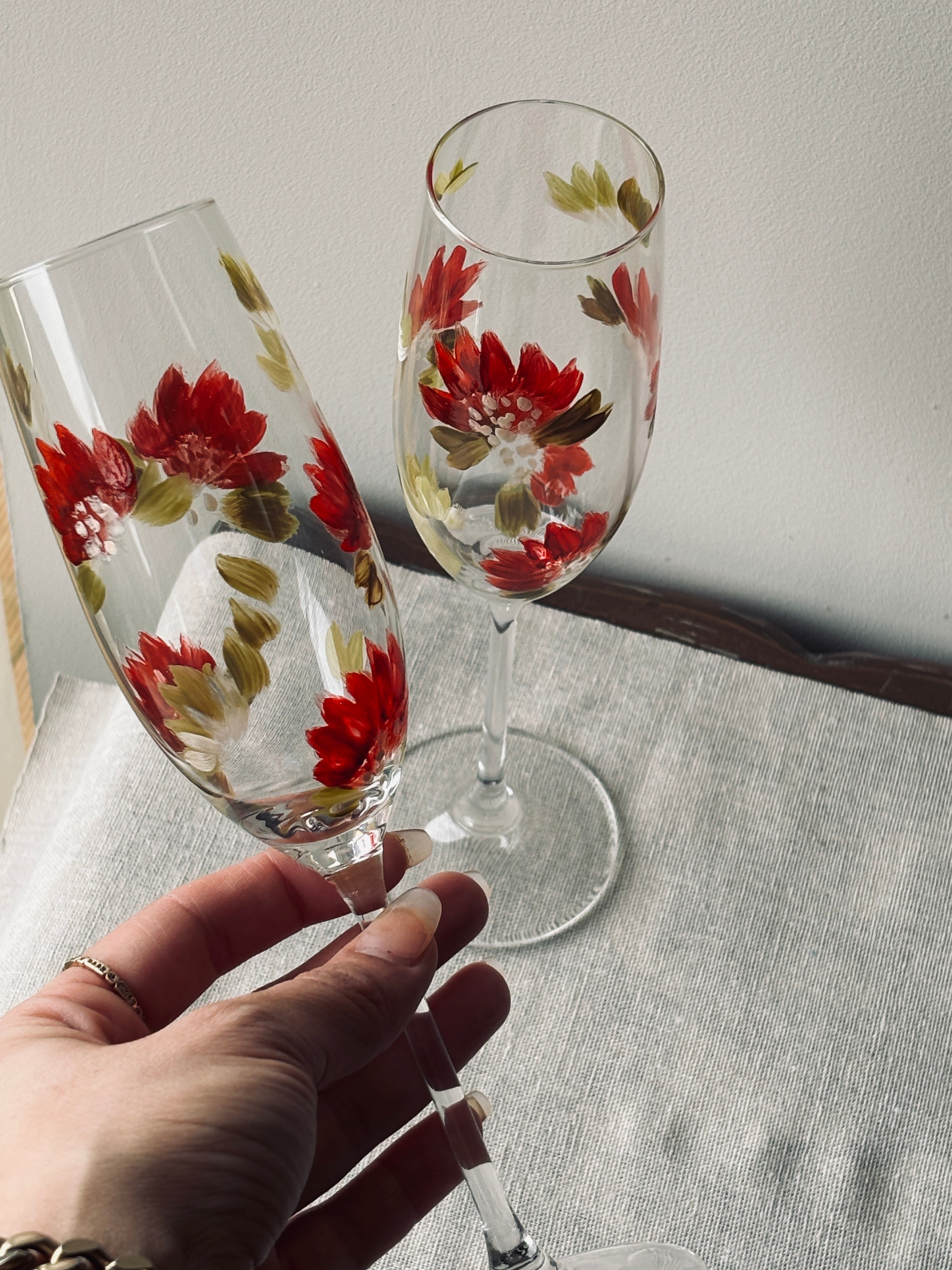 Coupe de dégustation - Peint à la main