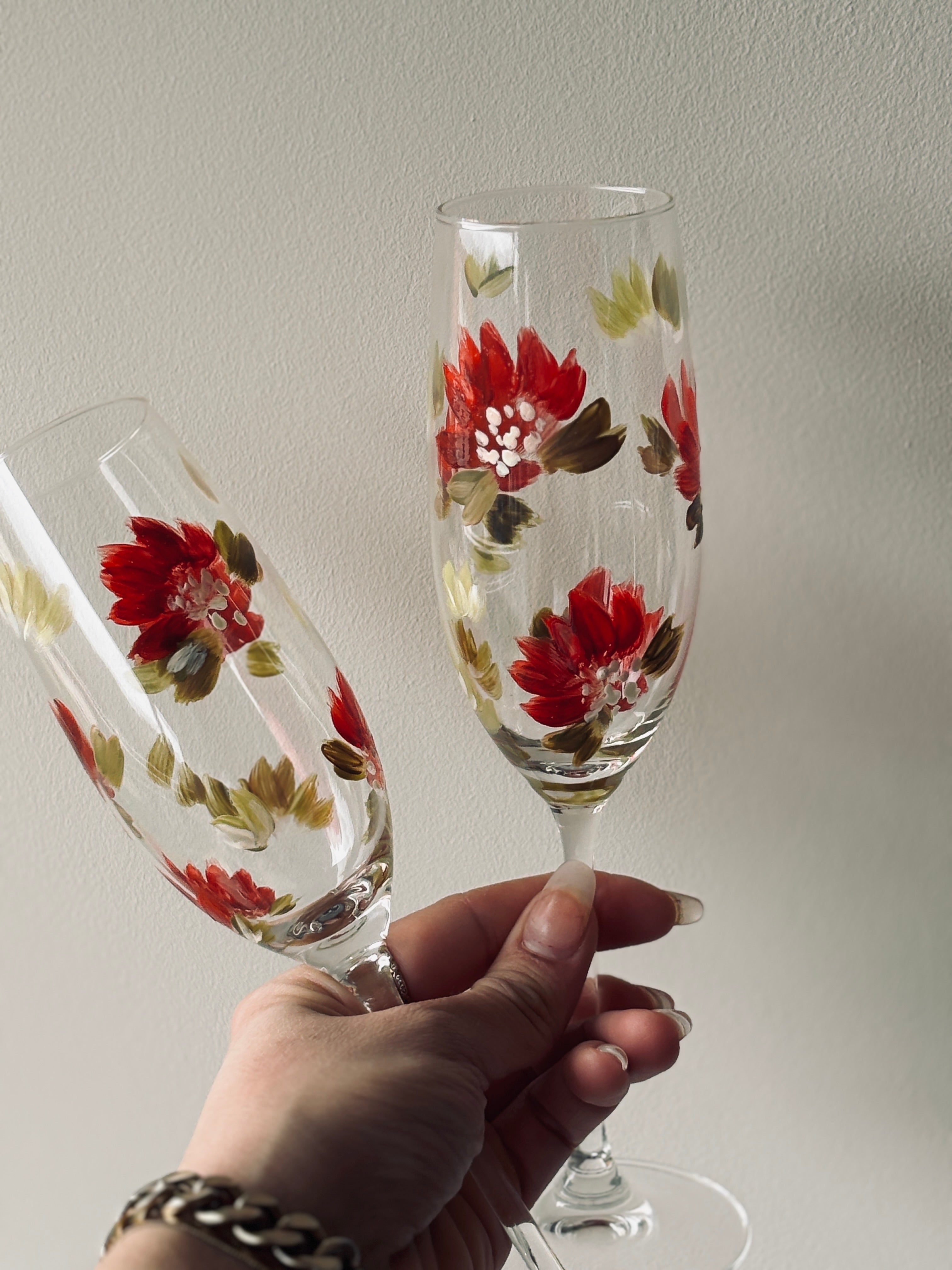 Coupe de dégustation - Peint à la main