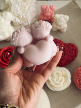 Love bears - bougie décorative