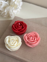 Rose - Bougie décorative