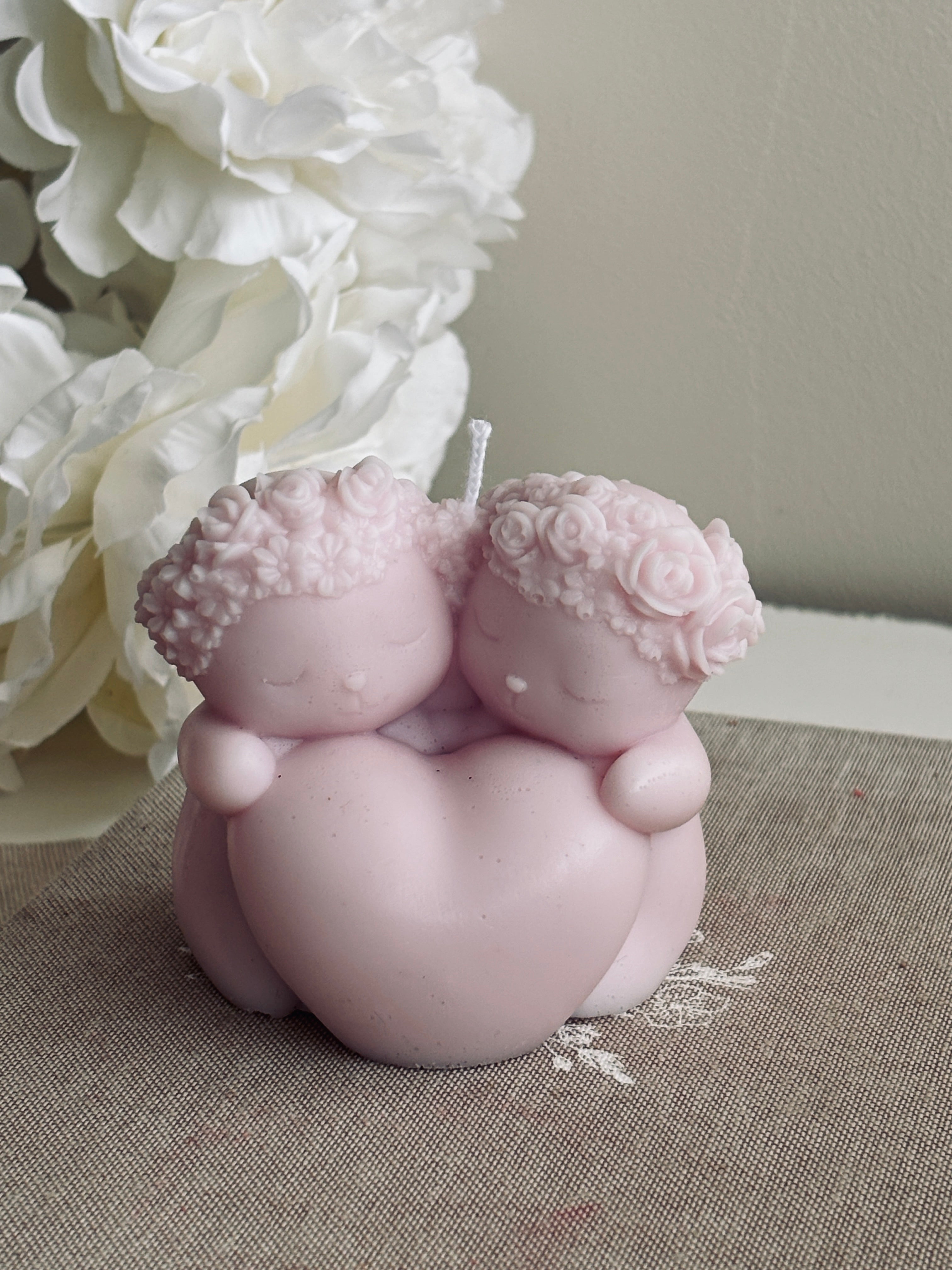 Love bears - bougie décorative