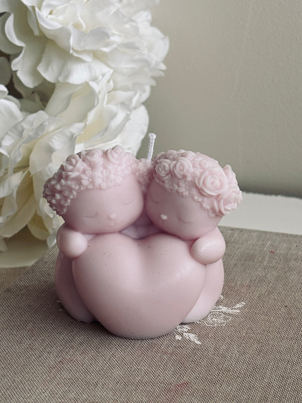 Love bears - bougie décorative