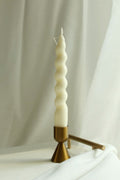 Chandelle torsade (lot de 2) - bougie décorative